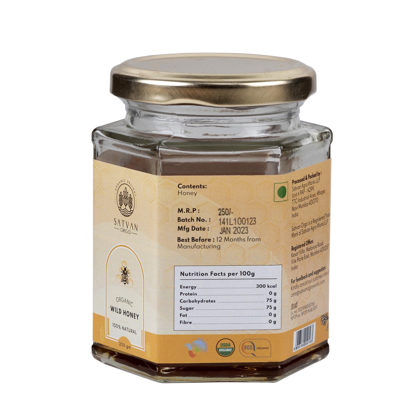 
                  
                    Organic Wild Honey
                  
                